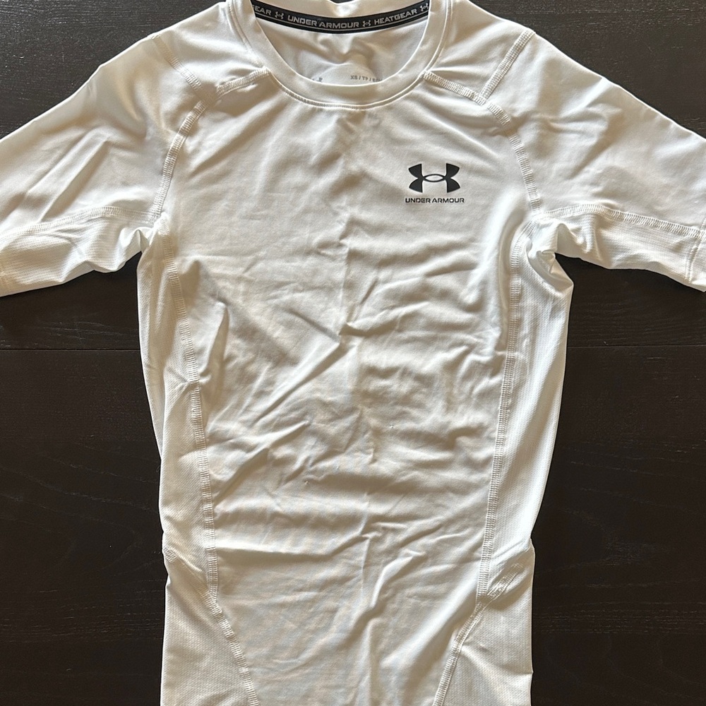 Under Armour Men's White Performance Tee